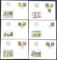 1990-1995 - Schweiz / FDC Tiere