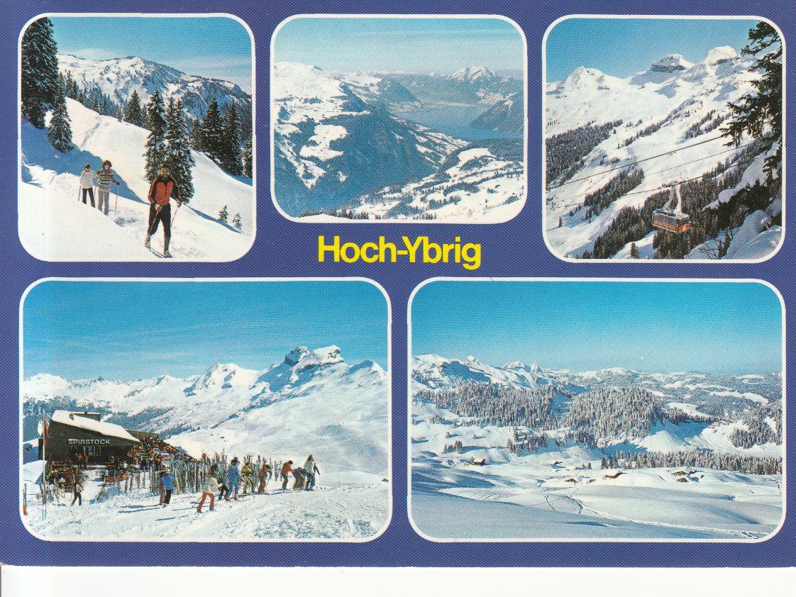 Cartoline postali: Hoch Ybrig 1985 – Usato da Bürglen TG venduto da StampGraf