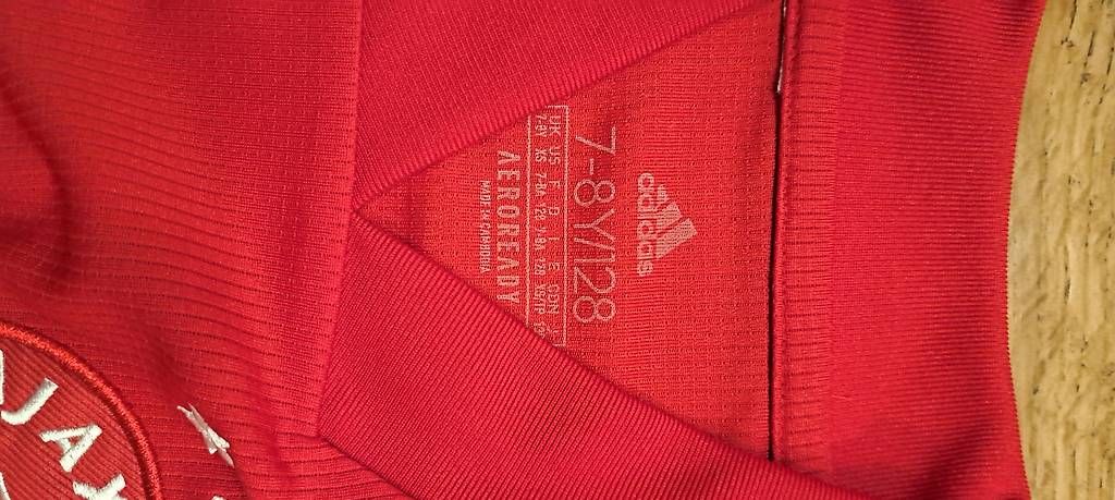 Scarpe, pantaloni & magliette da ginnastica: Fussball-Trikot Kinder Ajax Amsterdam – Usato da Brunnen venduto da Rodge 2