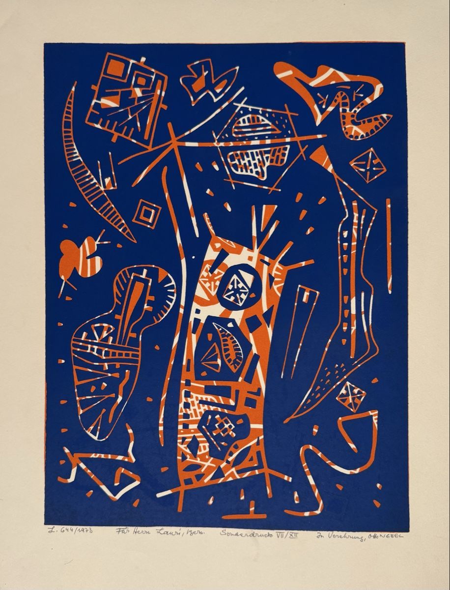 Arts picturaux & lithographies: Otto Nebel, handsigniert – D'occasion à Rain par Pic-Ass