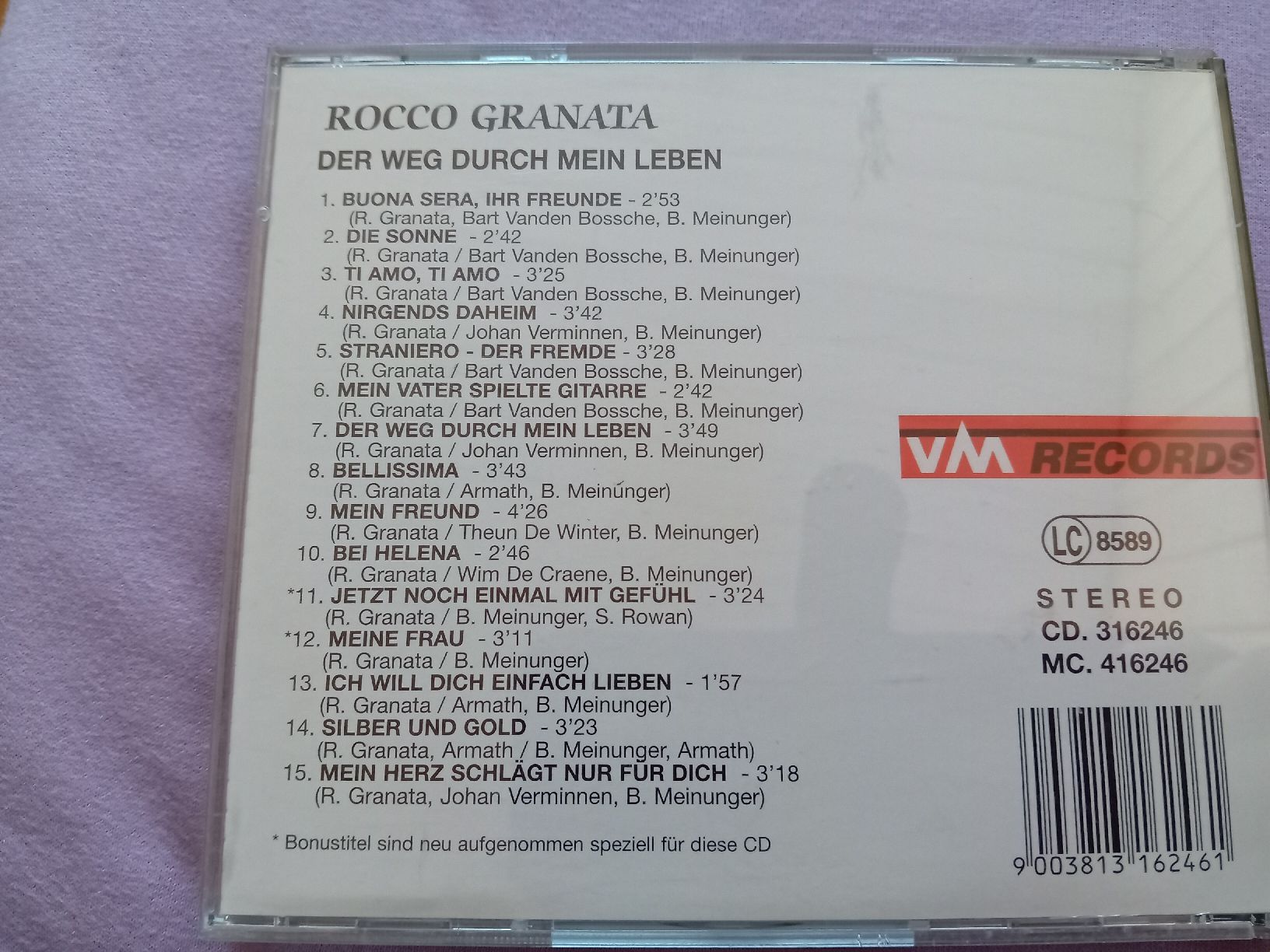 CDs: CD Rocco Granata – Gebraucht aus Witterswil von hele04 2