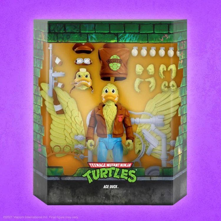Figuren: SUPER7 – Ninja Turtles ULTIMATES! Ace Duck – Neu und originalverpackt aus Bülach von swizentertaining