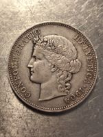 seltene 5fr.silber münze von 1904