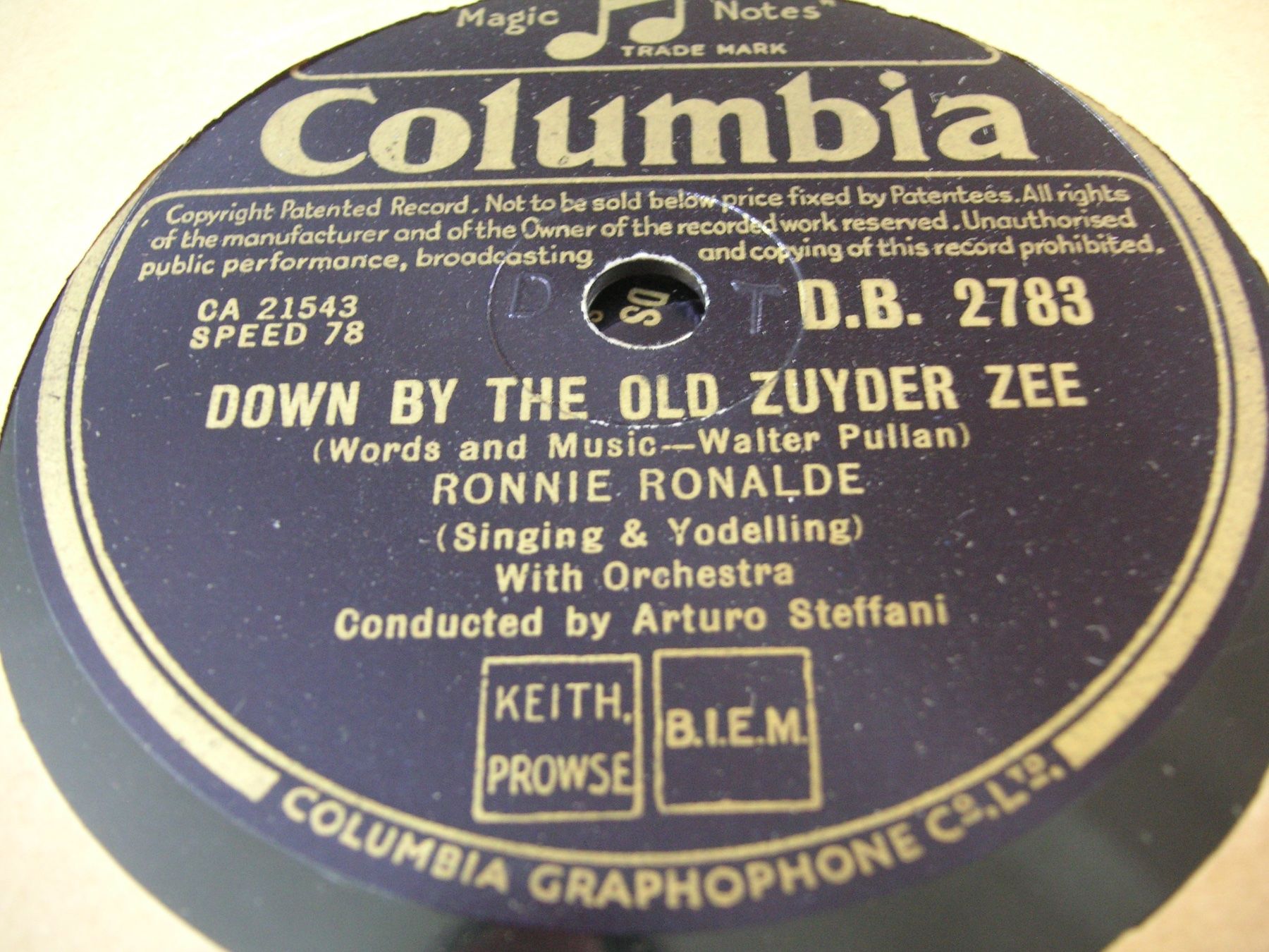 Schallplatten: DISQUES 78 TOURS – Gebraucht aus Lausanne von Leag 7