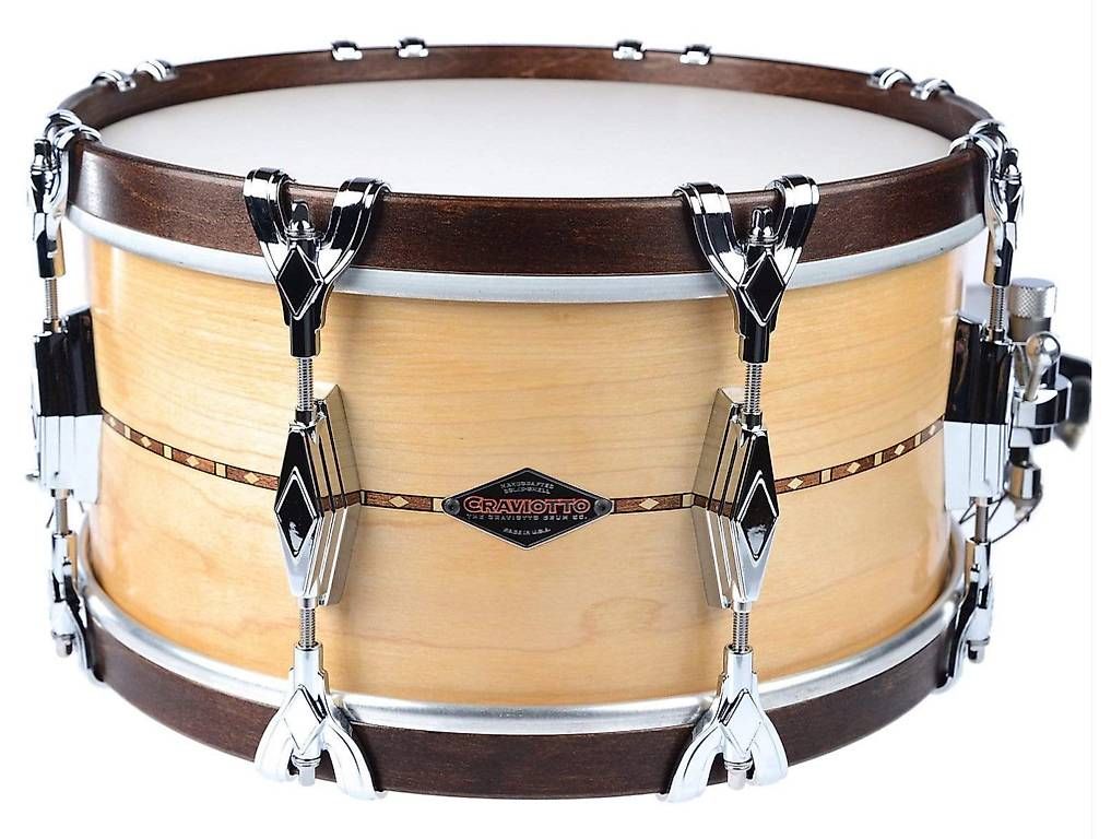 Strumenti musicali: Craviotto Super Swing Snaredrum 14 x 7" Solid Maple – Usato da Zürich venduto da Besije