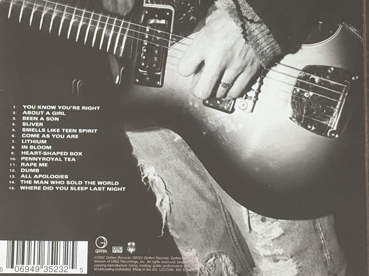 CD: Nirvana – Usato da Zürich venduto da Collector69 1