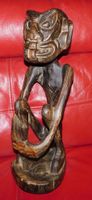 Alte, sehr spezielle Holzfigur, H 50 cm