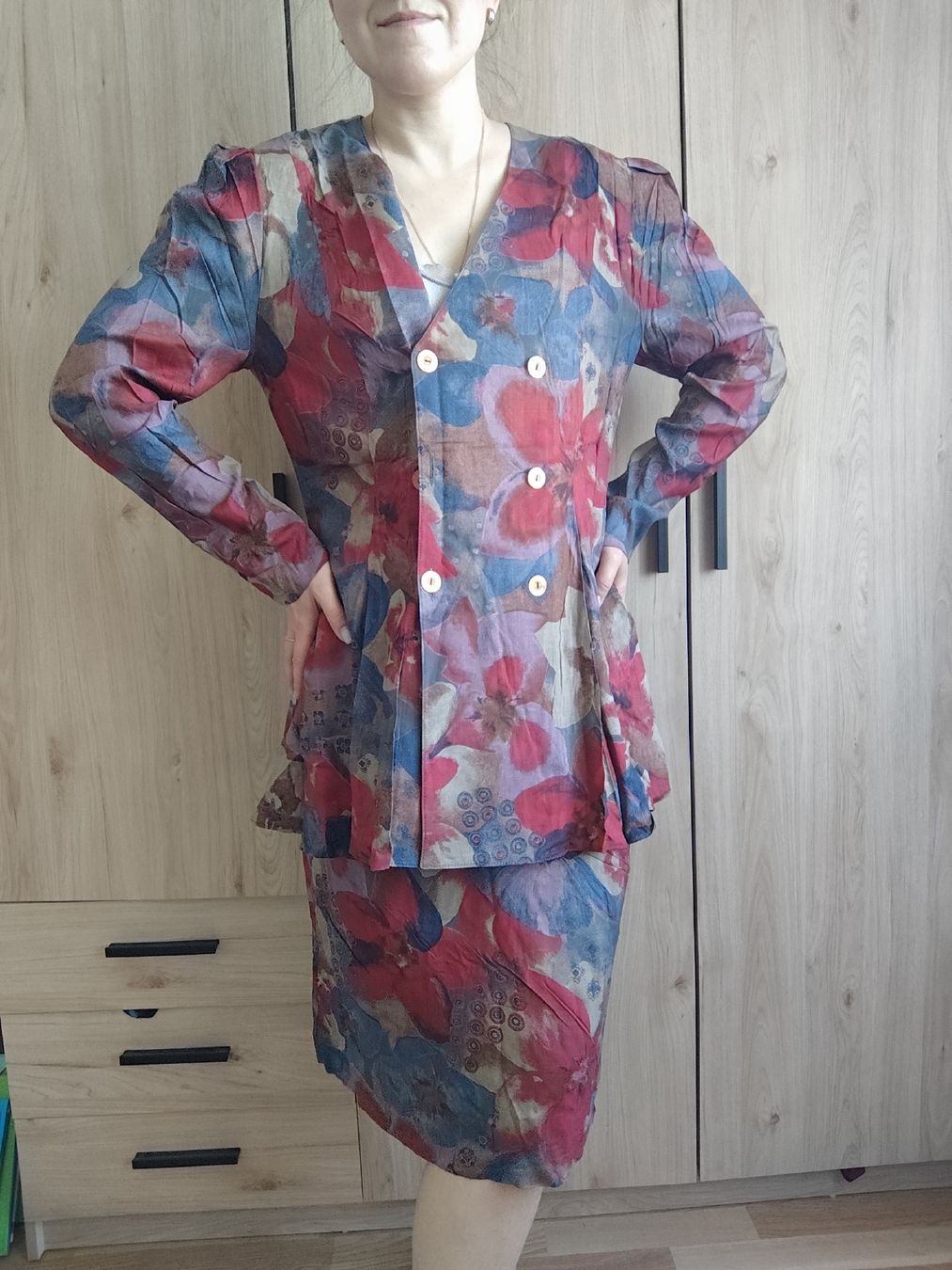 Lotti di vestiti: Vintage floral suit – Usato da Mägenwil venduto da VintageGirly 7