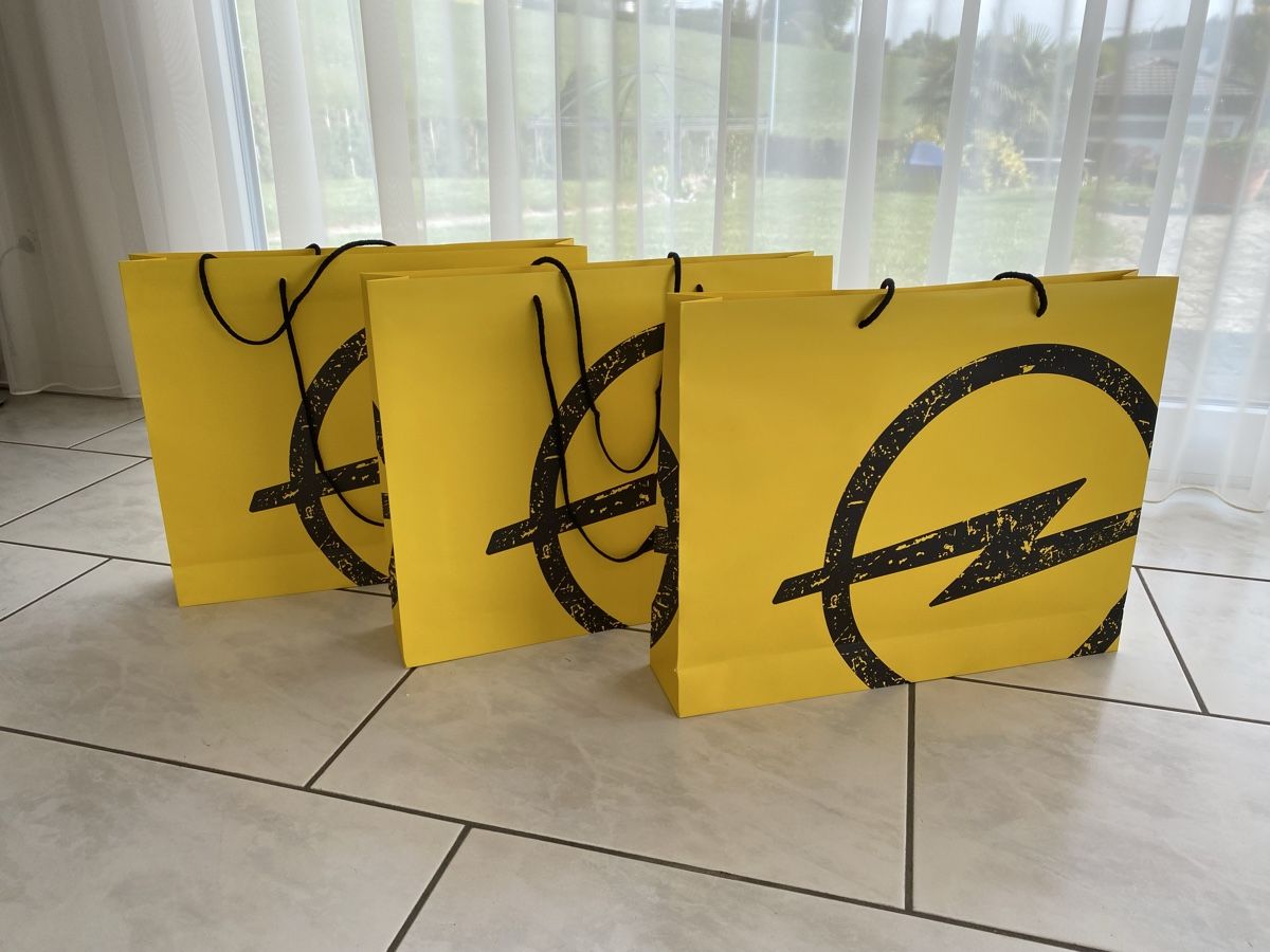 Borse: 80 Tragtaschen von OPEL – Nuovo e nell'imballaggio originale da Hägglingen venduto da Karin0802 4