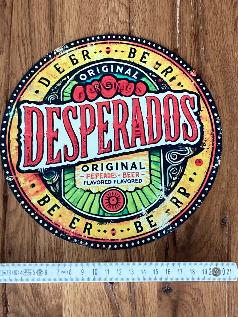 Bevande alcoliche: Desperados / Schönes Blechschild / 20 CM / neu!!!! – Nuovo e nell'imballaggio originale da Bremgarten AG venduto da Eurotiz 1