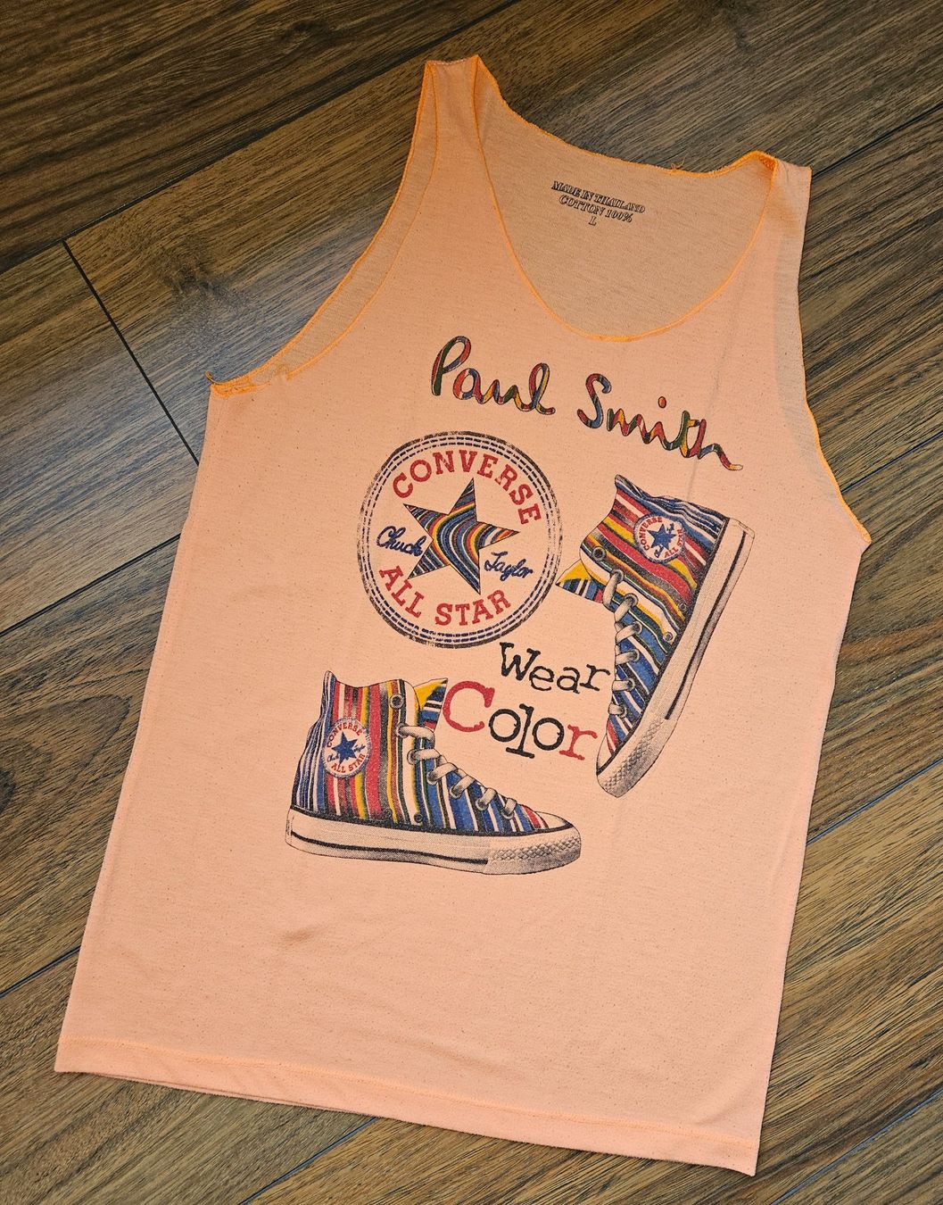 Camicette, T-shirt & Top: Sommer-Top Paul Smith / Converse Print Gr. 152/158 – Usato da Buchrain venduto da regenblume3
