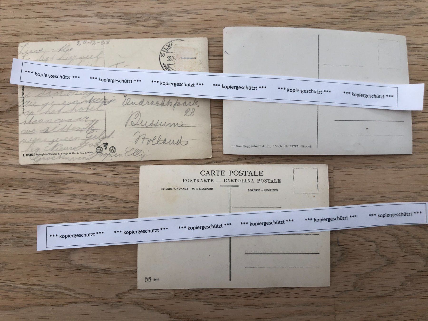 Cartoline postali: 3x, Silvaplana Ober-Engadin Panorama alt AK – Nuovo (secondo la descrizione) da Hefenhofen venduto da Bierinder 1