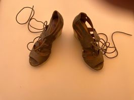 Sandales compensées H&M T39 été lacées