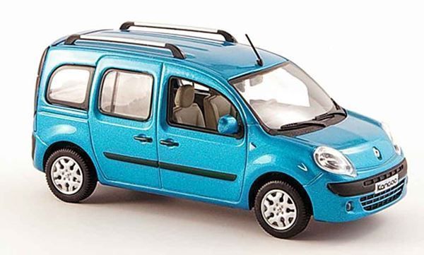 Norev Modellino Renault Kangoo Street 2013 Scala 1:43 - Colore Argento, Die-Cast Metallo - 4