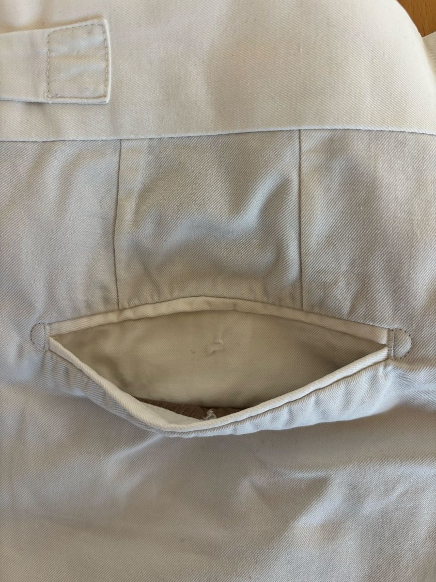 Suitsupply Pantaloni: SuitSupply Braddon Turn Up Trousers, Size 30, Cotton – Usato da Zürich venduto da Grothschild 6