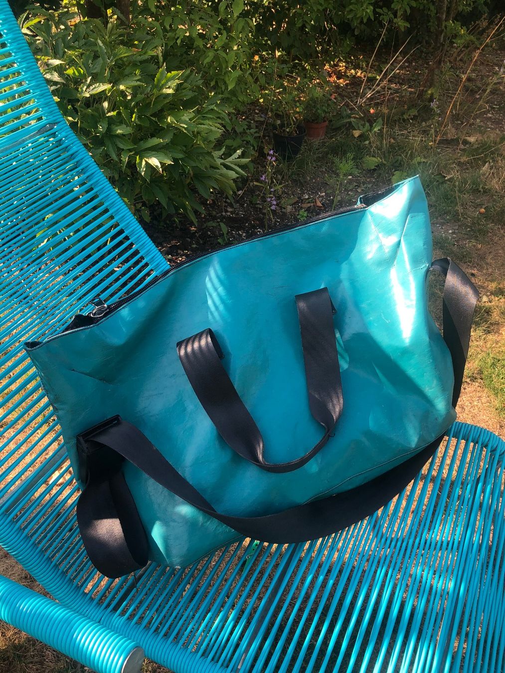 Freitag Borse: Freitag Tasche Türkis – Usato da Winterthur venduto da Coxorange 1