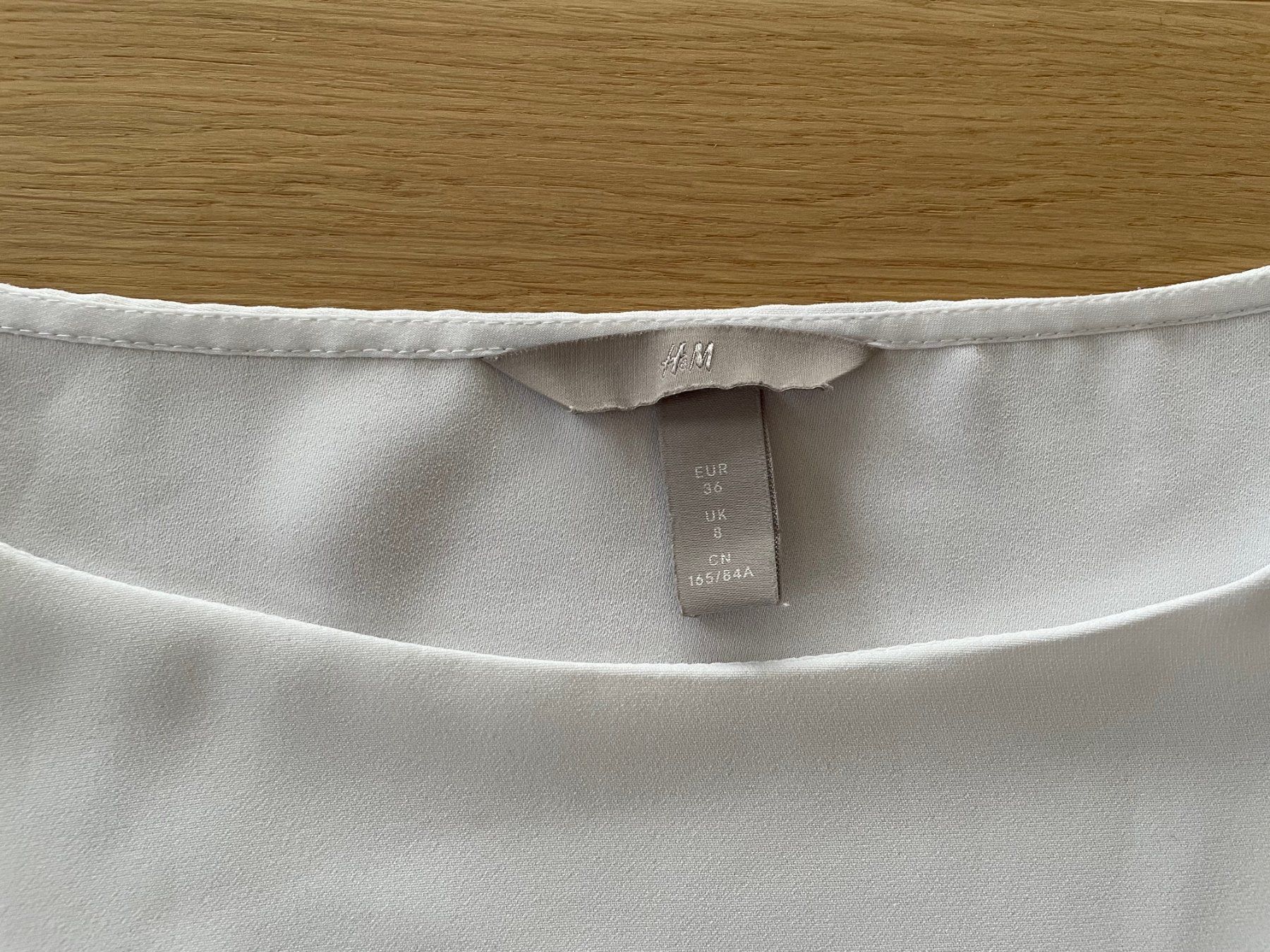 H&M Camicette: weisse Bluse – Usato da Eschenbach LU venduto da B.L.R 1