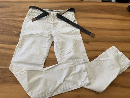 MAISON SCOTCH weisse tolle Hose Gr 26/32