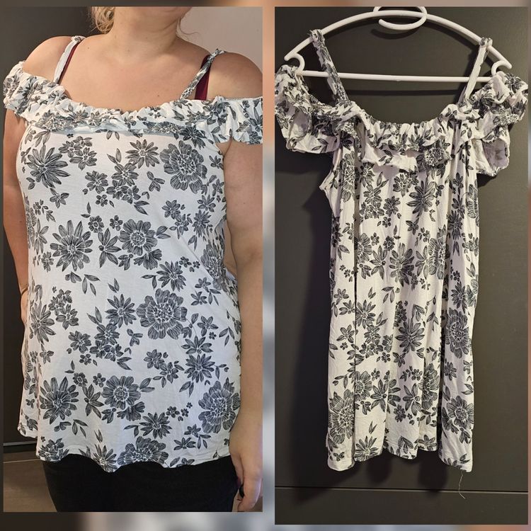 T-shirt BLANCA bleu