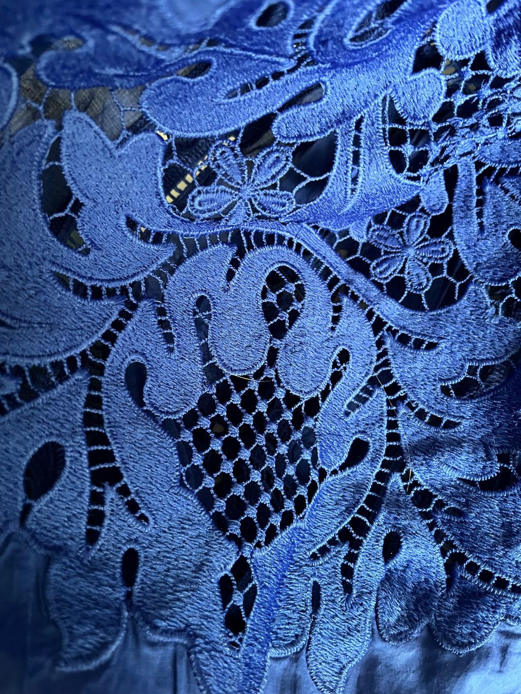 Farm Rio Kleider: Farm Rio: Maxikleid, blau mit Spitze, Grösse 36 – Neu (gemäss Beschreibung) aus Zürich von 666ooo 3