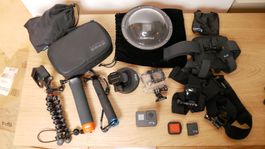 GoPro Hero 6 Set Accessoires Zubehör Bundle Remote ND Filter