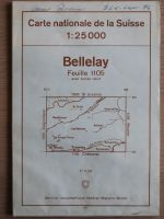 Landeskarte 1:25000 – 1105 Bellelay
