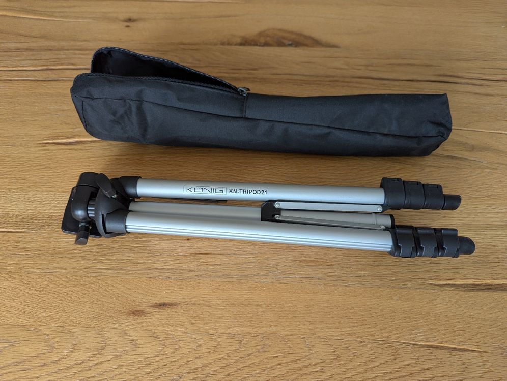 König & Meyer Treppiedi & Teste: Konig KN-TRIPOD21 tripod aluminium 1m30cm – Usato da Zürich venduto da NICKDUSS 5