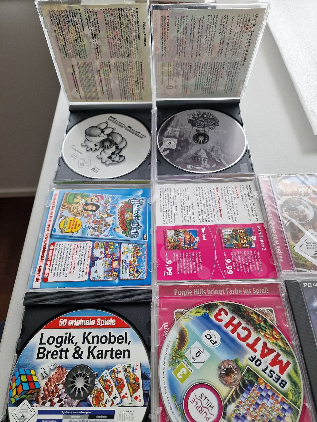 Giochi: PC Spielesammlung 11 Stück  – Usato da Untersiggenthal venduto da jumath 4