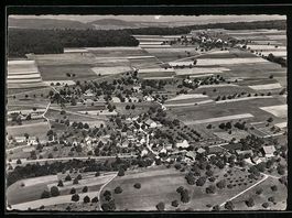 Remetschwil /Aarg., Teilansicht, Flieger