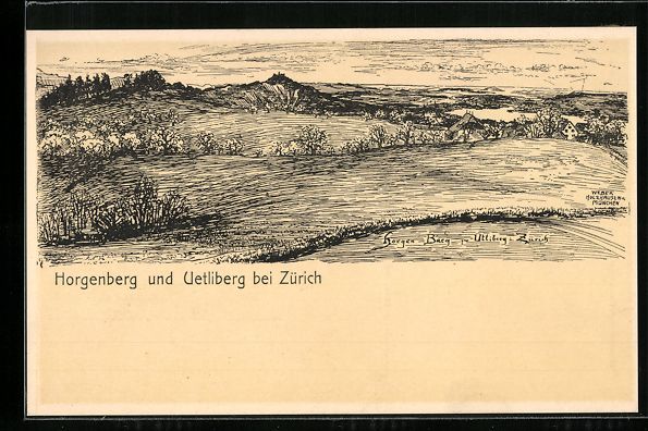 Cartes postales: Horgen, Horgenberg und Uetliberg – D'occasion à Berlin par bartko-reher