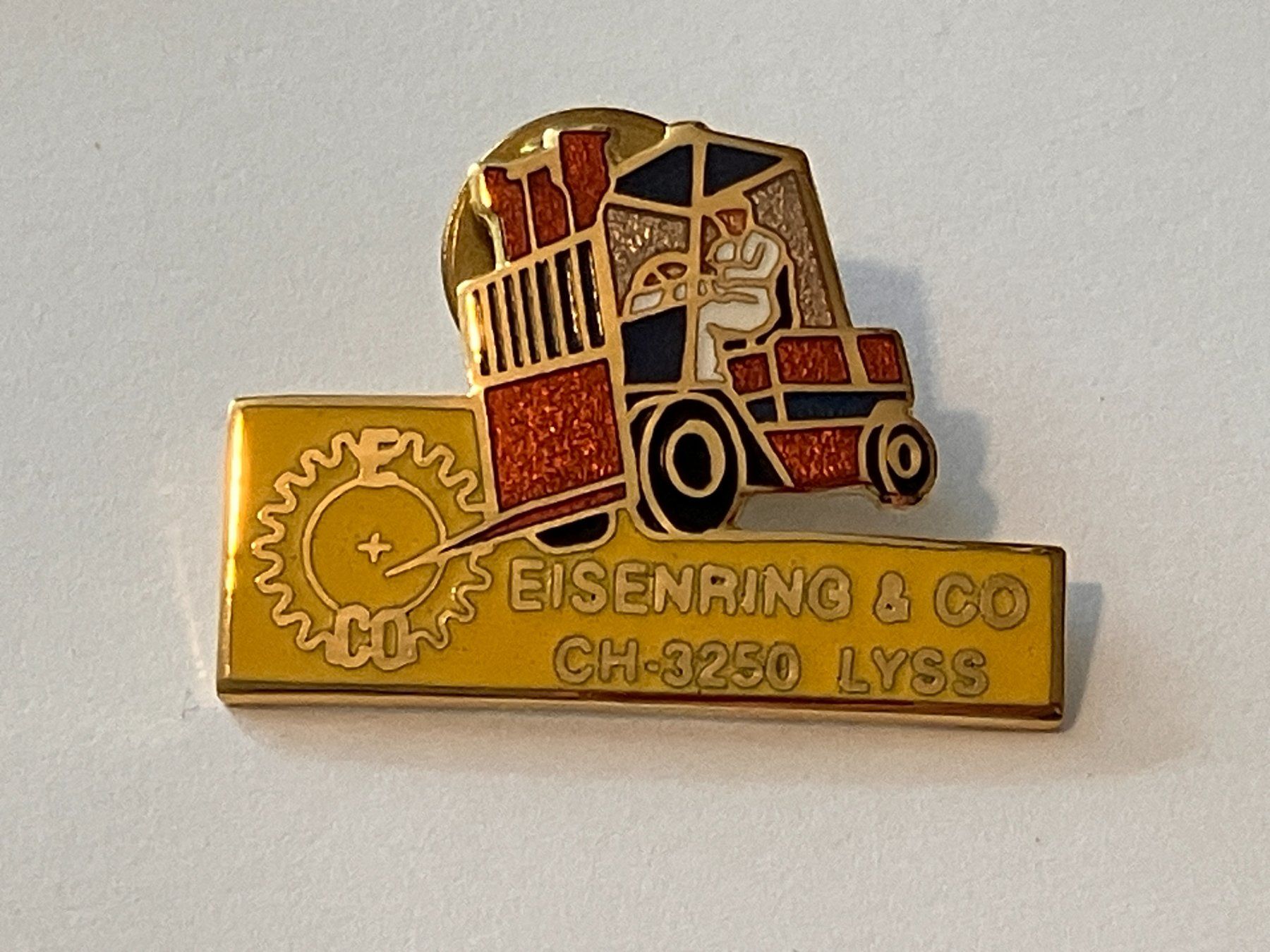 Placchette & Badge: 1 Pin Eisenring & Co Lyss – Usato da Basel venduto da djwwpp
