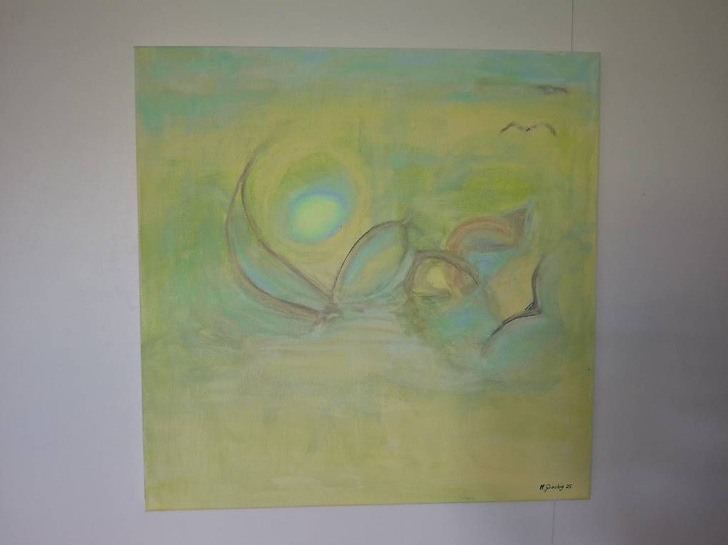 Foto & Immagini: Engel Acrgl-Bild 60x60cm – Usato da Meggen venduto da myrta.gischig