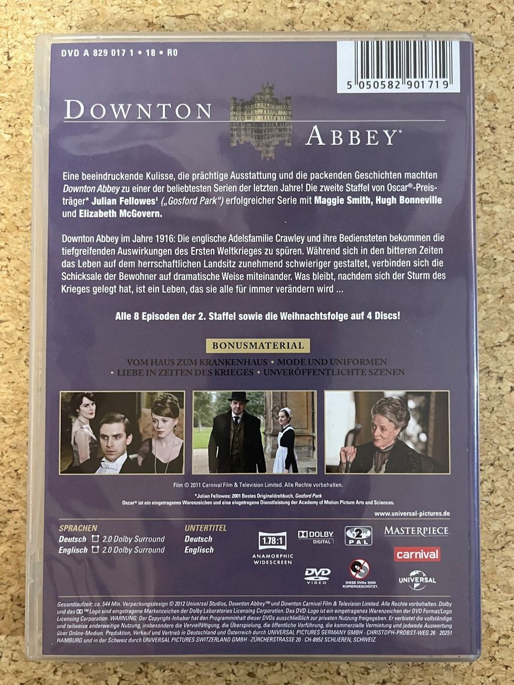 Alle DVDs: 4x DVD "Downton Abbey", Staffel 2 – Gebraucht aus Grosswangen von Vita500 1