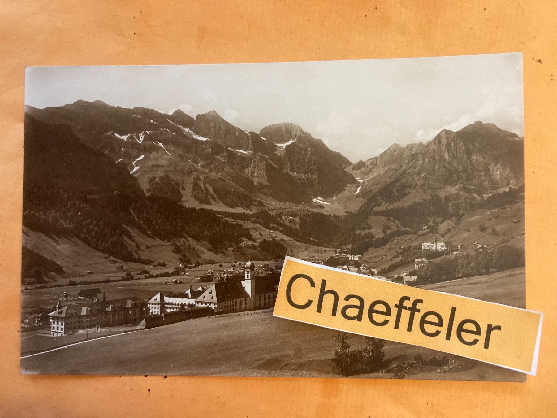 Ansichtskarten: 1924 Engelberg mit Juchli – Gebraucht aus Zürich von Chaeffeler