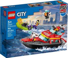 💥LEGO City 60373 Feuerwehrboot NEU