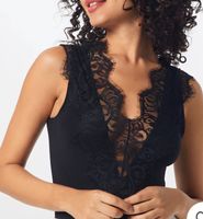 Pieces Spitzen String Body S.