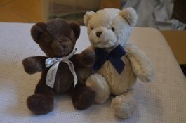 PELUCHE - 2 STUCK - BARE - CM 18