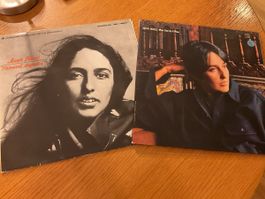 2 Vinyl Schallplatten Joan Baez, 2 Stück im Set