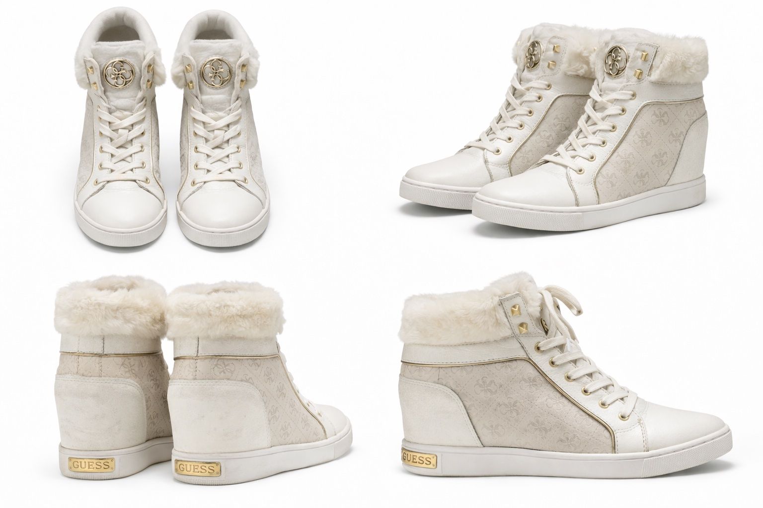 Guess Scarpe da donna: Damen High Sneaker GUESS schwarz Gr. 37 – Usato da Wilen b. Wollerau venduto da csp.social