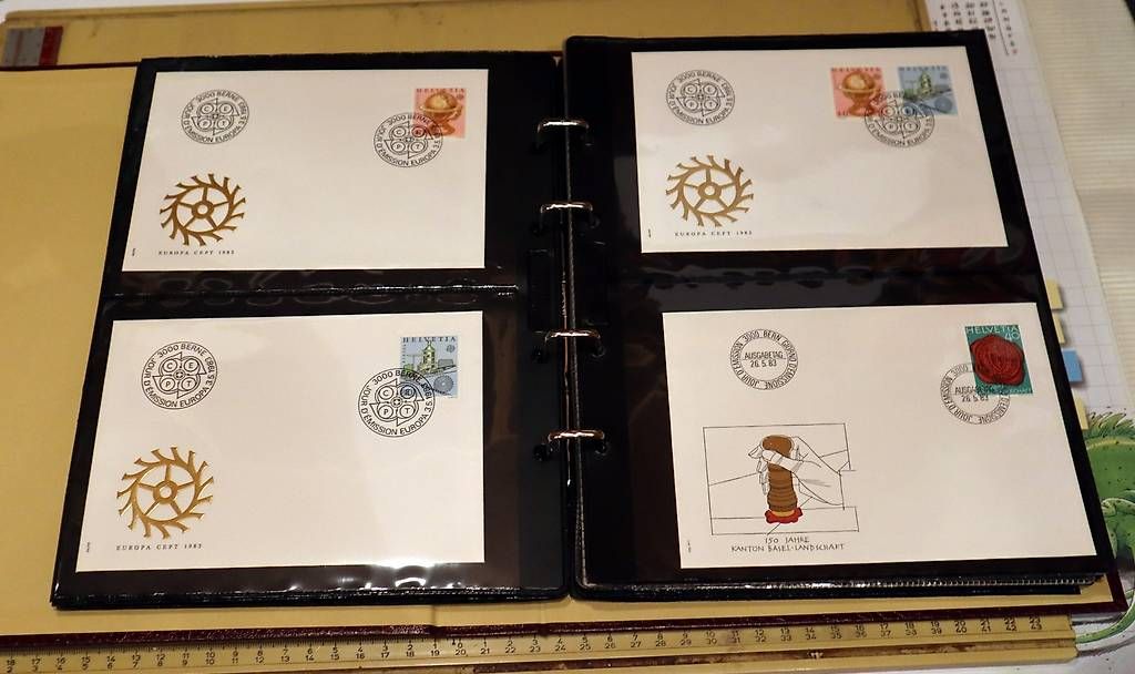 Alle Briefmarken: Briefmarkensammlung – Gebraucht aus Wynigen von kur_8hfh 1