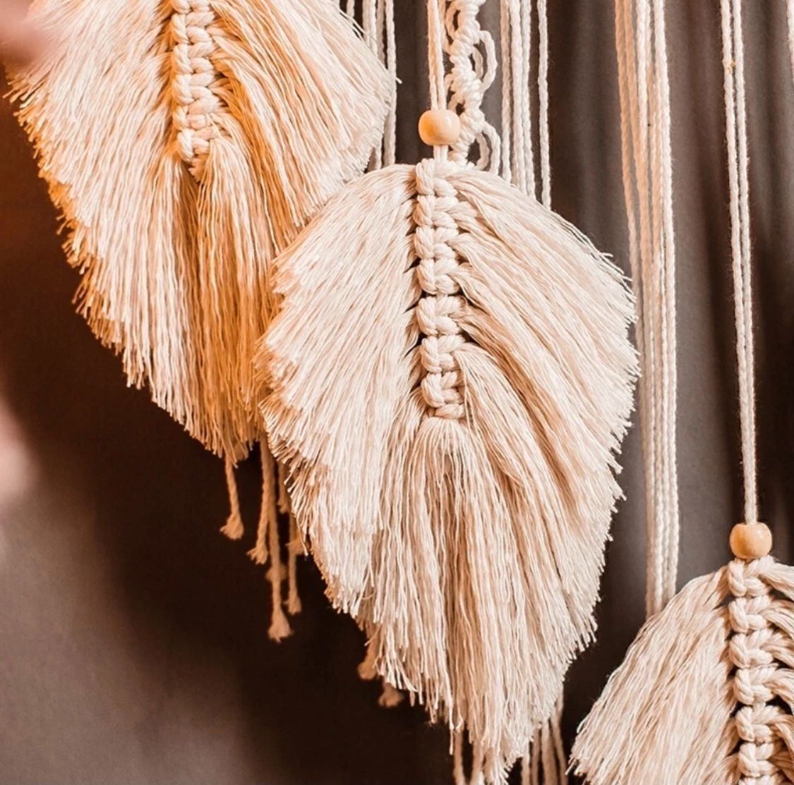 Tutte le decorazioni: Makramee Traumfänger/Windspiel boho, NEU – Nuovo e nell'imballaggio originale da Lachen SZ venduto da Luxolino 3