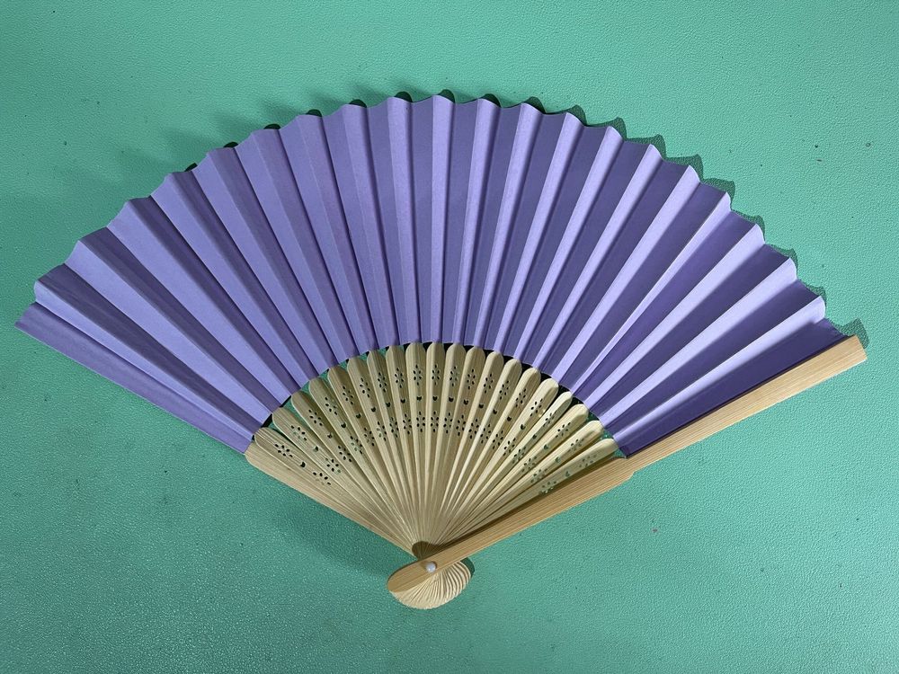 50 Fächer / Handfächer Creme Für Hochzeit Oder Sommerparty (Neu Und Originalverpackt) In - Foto 6