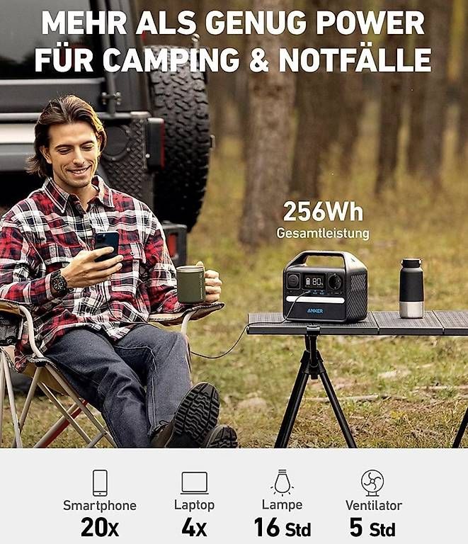 Konverter: Centrale électrique portable Anker 522 neuf – Gebraucht aus Lausanne von lcuenoud 4