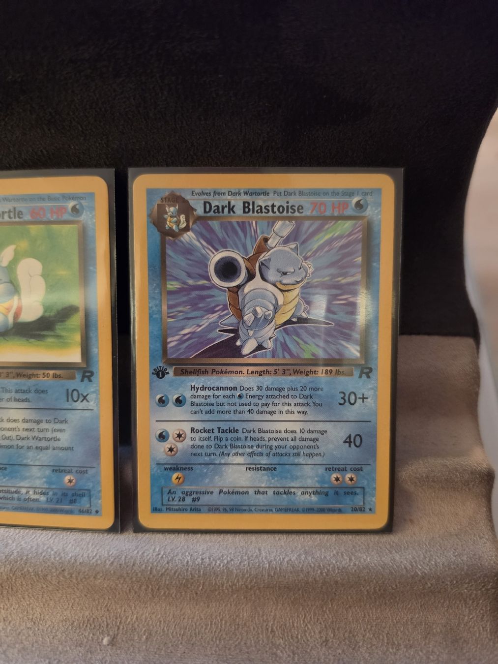 Pokémon Carte collezionabili: Pokémon Karten Set Squirtle Dark Wartortle Blastoise – Nuovo (secondo la descrizione) da Winterthur venduto da Black.diamond.ch 2
