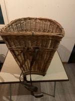 Vintage Weidenkorb für Velo - Ideal für den Herbstausflug