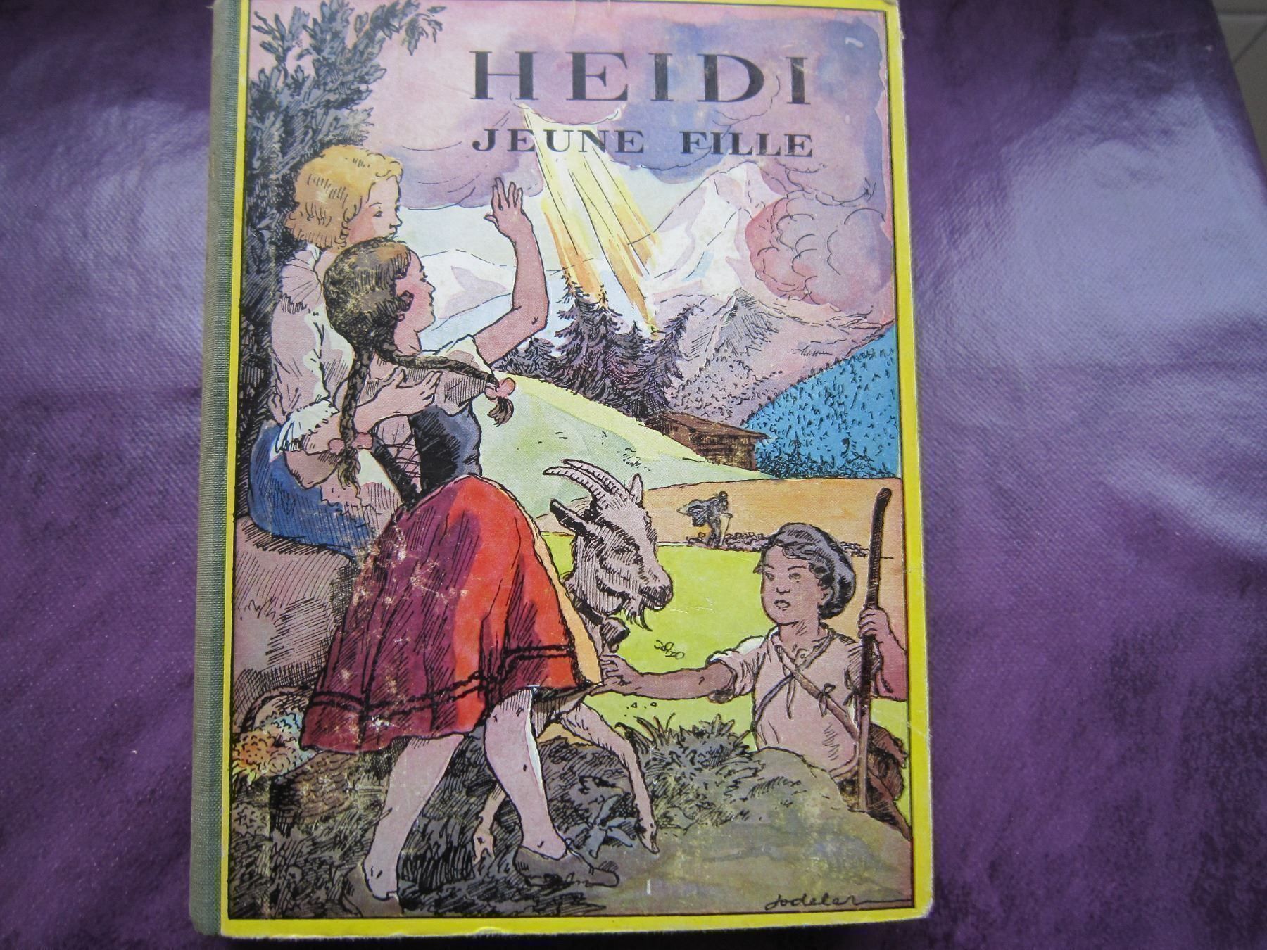 Libri: HEIDI & LIVRE ANCIEN – Usato da Grand-Lancy venduto da Jc42