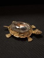 Charmante Schildkröten – Goldfarben - Top Zustand