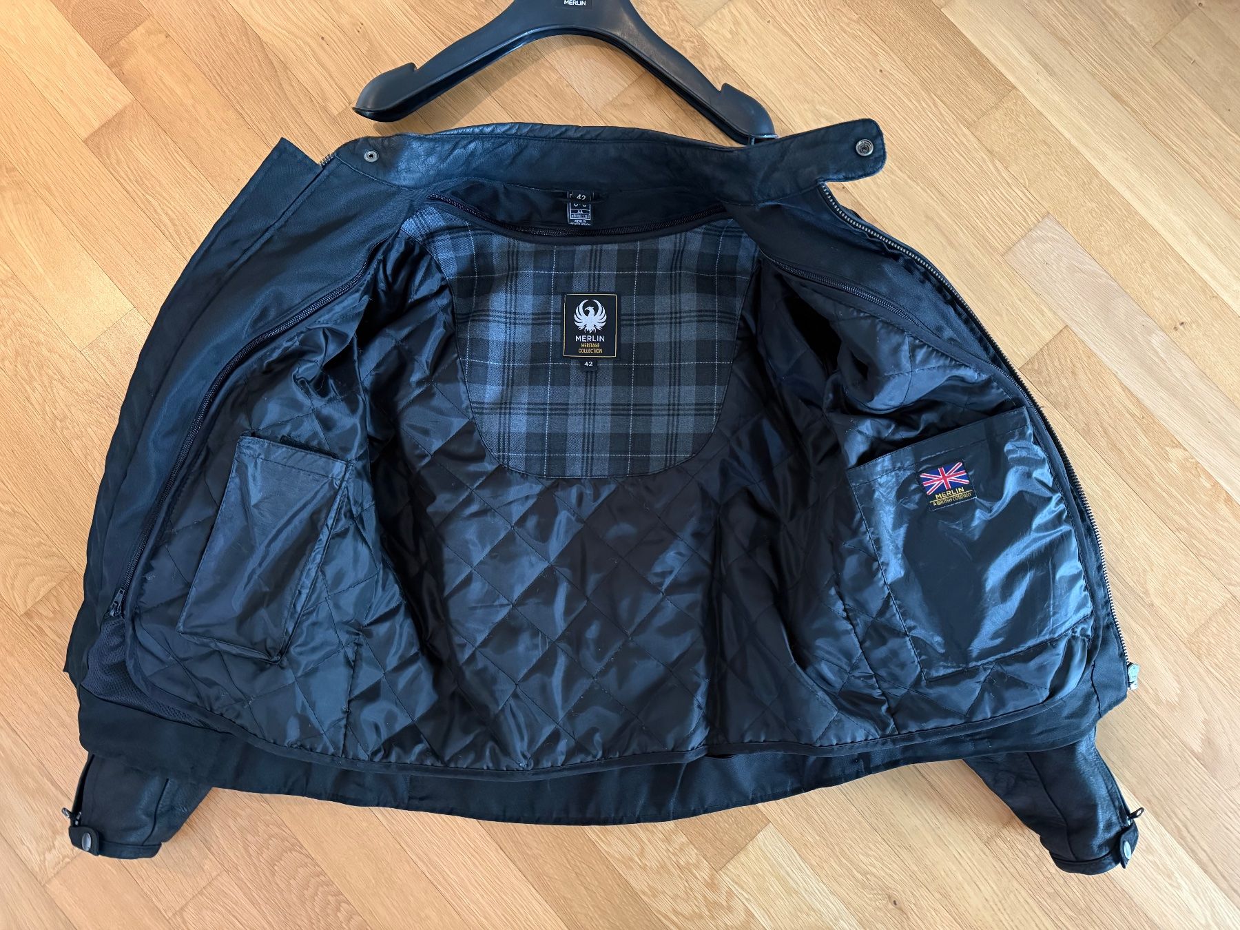 Jacken: Merlin Hixon Heritage Motorrad Lederjacke – Gebraucht aus Buchs SG von Ahrlito3K 3