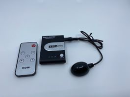 DeLOCK HDMI-Umschalter 3 auf 1 mit Fernbedienung, neuwertig
