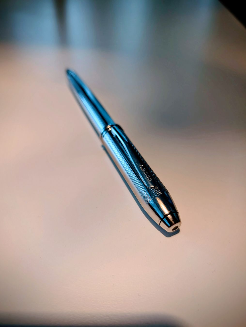 Penna & Evidenziatori: Cross Townsend Lustrous Chrome Ballpoint – Usato da Allschwil venduto da JakubN16